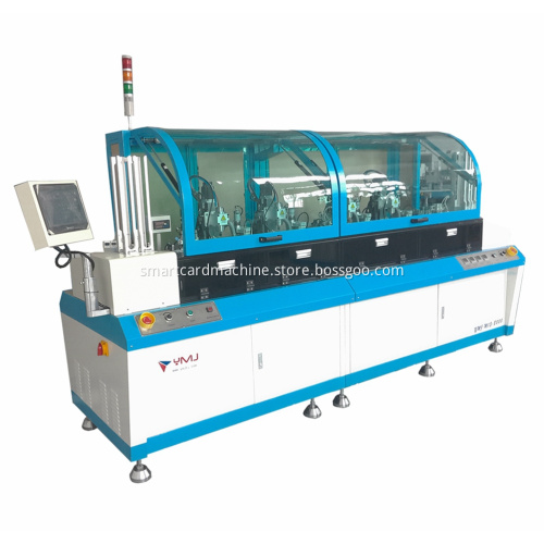Full Auto Four Heads Smart Card Milling Machine